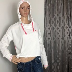 Puma cropped hoodie